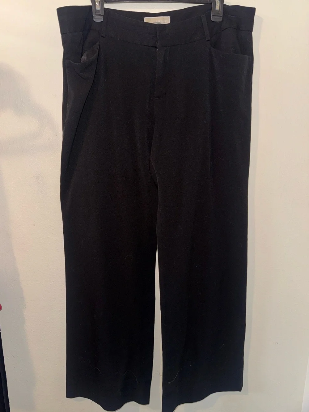 Michael Kors Black Wide-Leg Pants